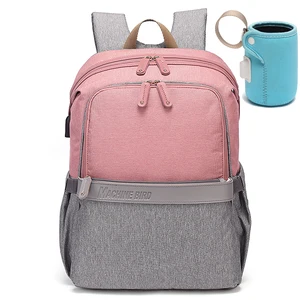 Новая сумка для подгузников с usb-портом, теплые детские сумки для мам, рюкзак для мамы, органайзер для детской коляски, водонепроницаемая сумка для подгузников