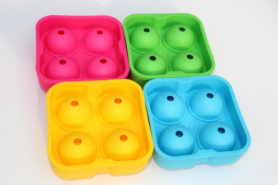 1 шт. форма для изготовления кубиков льда виски шариков кирпич круглая бара