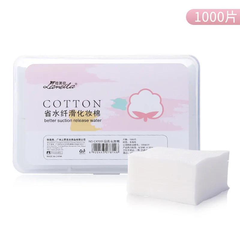 

New Style 1000 PCs Nonwoven Fabric hua zhuang mian pian Wet Compress Water Facial Wipe CXT001