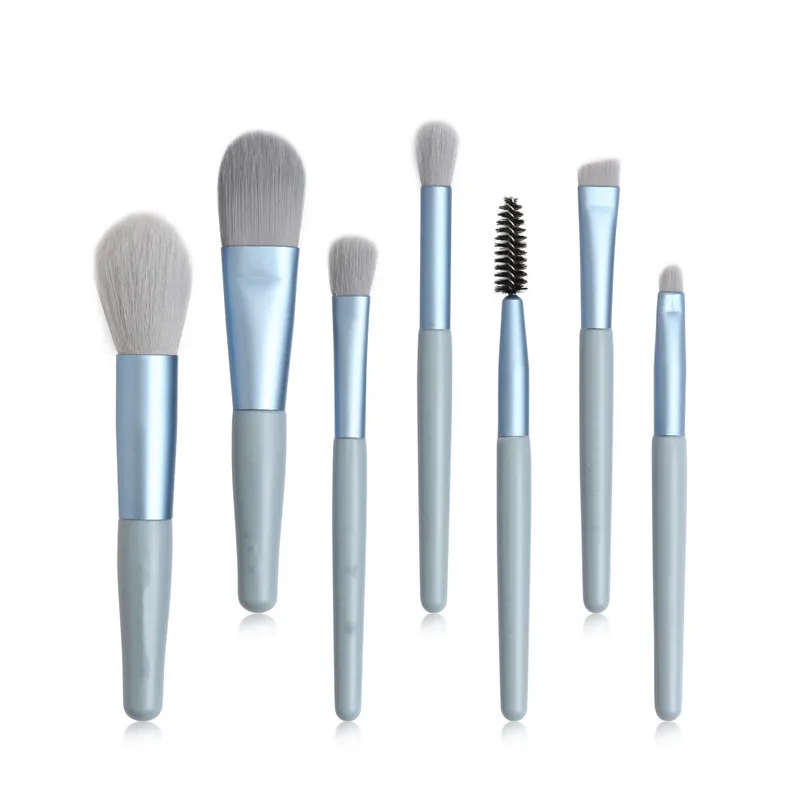Горячее предложение 7 шт. мини наборы кистей для макияжа Портативный брови