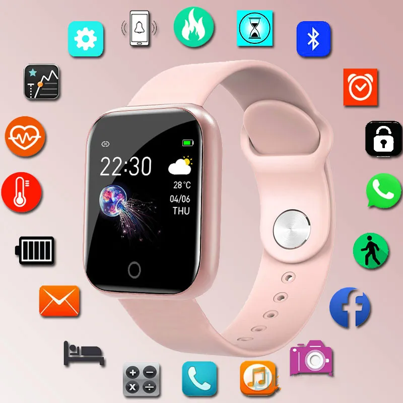 Новые смарт часы для мужчин и женщин Смарт Android IOS электроника фитнес трекер