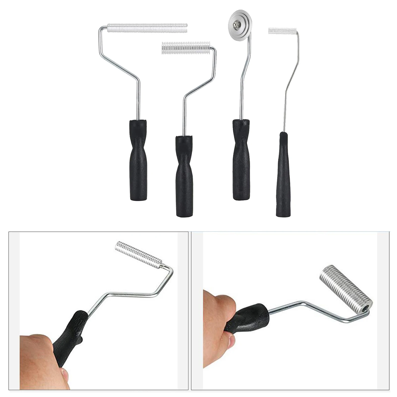 

Fiberglass Roller Tools Kit 4pcs Fiberglass Resin Laminating