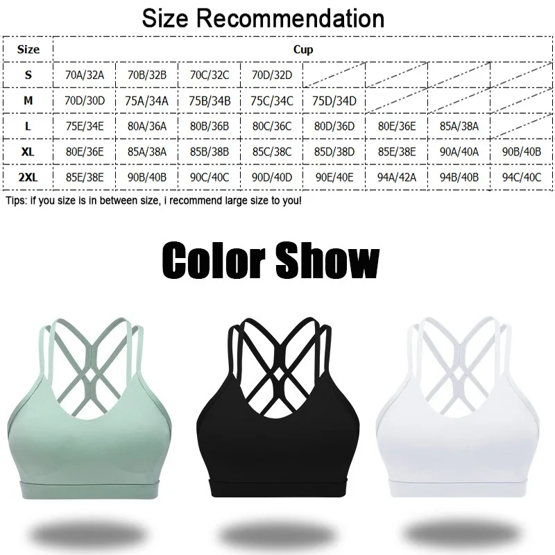 Женский спортивный бюстгальтер с эффектом пуш-ап для занятий спортом йогой
