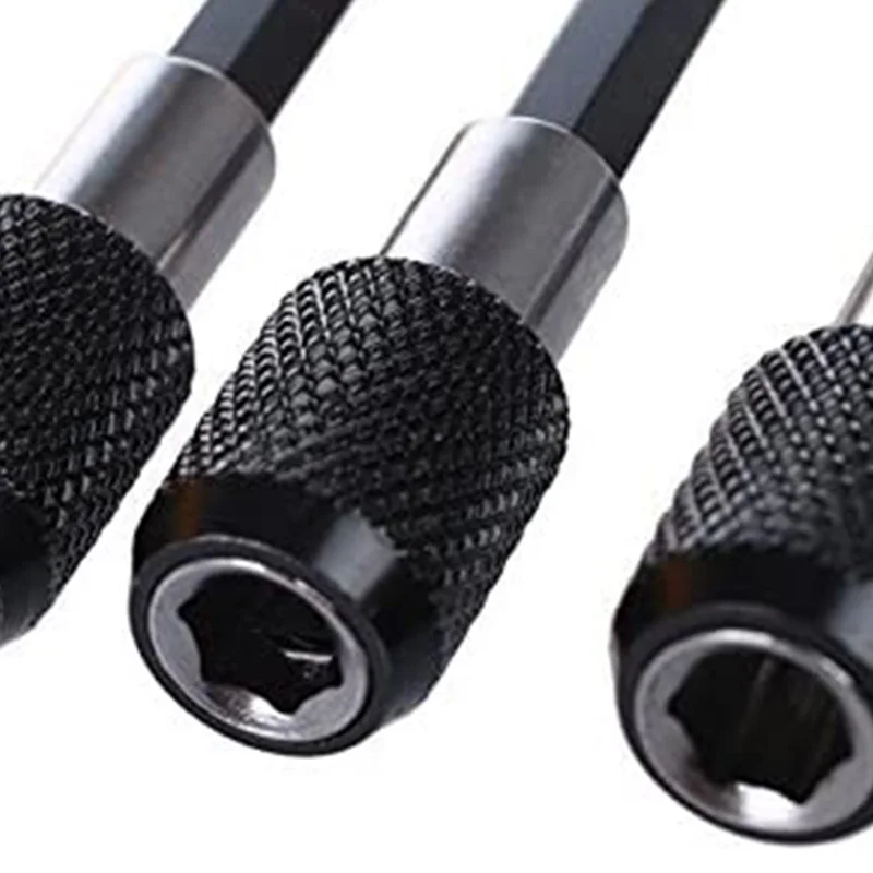 

Extension Bar Hex Shank Socket Adapter Drill Bit, 1/4 Hex Shank Screwdriver Bit Holder 105 Degree Right Angle Drill Attachment