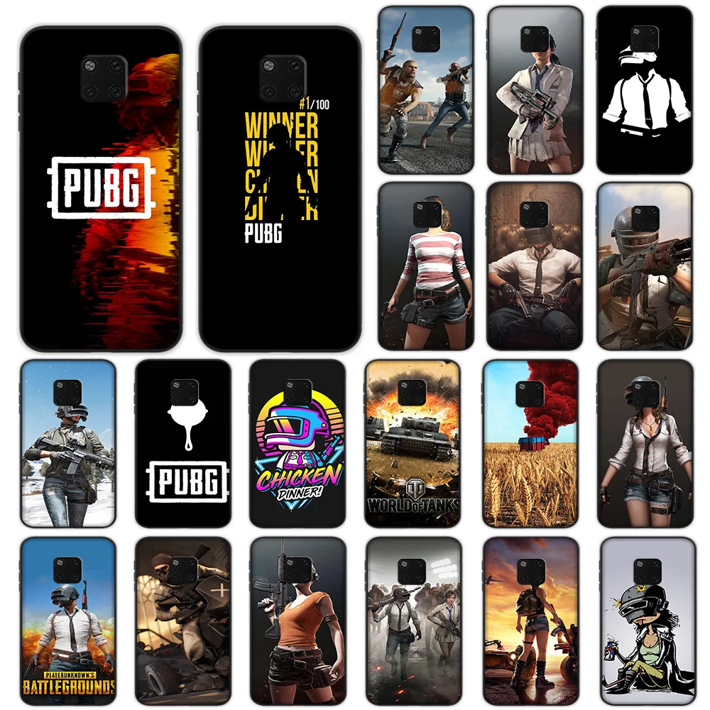 Мягкий чехол PUBG Battlegrounds для Huawei Mate 30 20 Lite Y6 Y7 Pro P Smart Z Plus чехол|Бамперы| |