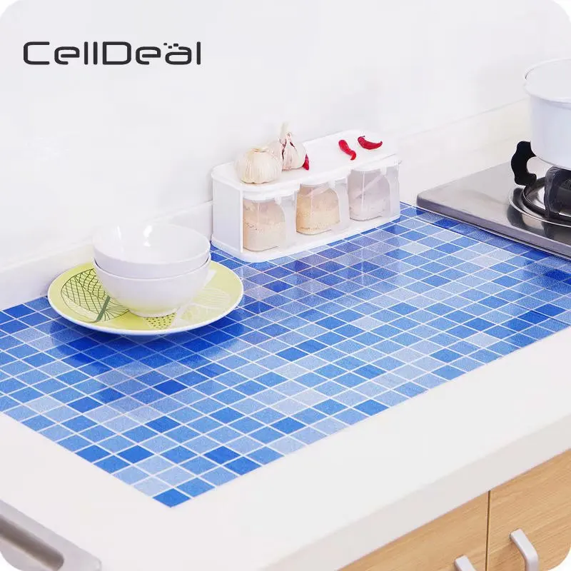 CellDeal 45x70 см водостойкие Наклейки на стены масляные наклейки мозаика алюминиевая