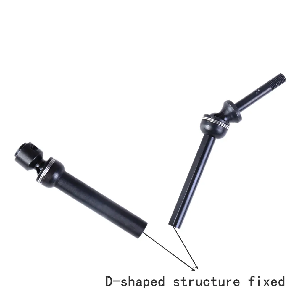 Модернизированный приводной вал передний трансмиссионный для Traxxas 1/10 Slash 4x4 Stampede