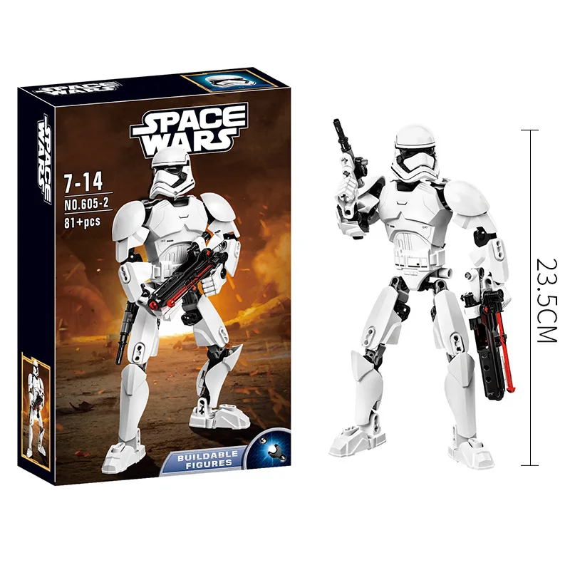 Императорский капитан фазма Штурмовик Звездный строительные блоки