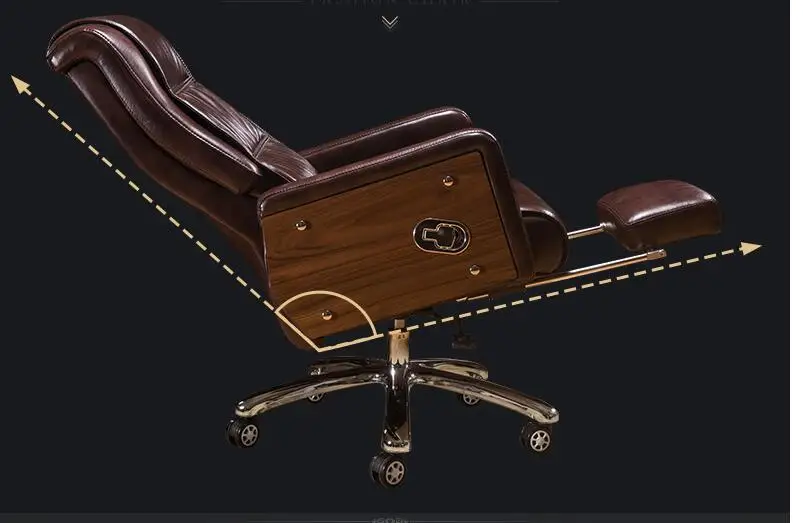 Кресло Boss кожаный домашний массажный стул повседневный компьютерный