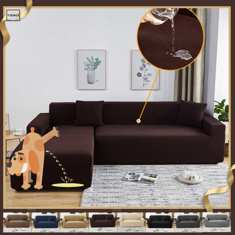 

Sofa Protector Polar Fleece Sofa Cover For Living Room Waterproof Couch Cover For Sofa l shape Sofa Cover Stretch Sofa Slipcover