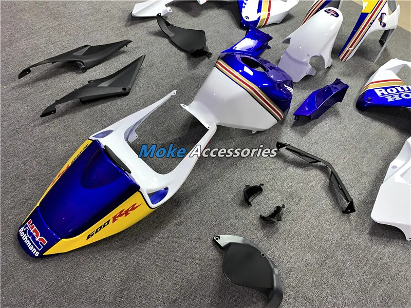 

Motorcycle Fairings Kit Fit For Cbr600rr 2005-2006 Bodywork Set High Quality ABS Injection NEW Blue Rothmans