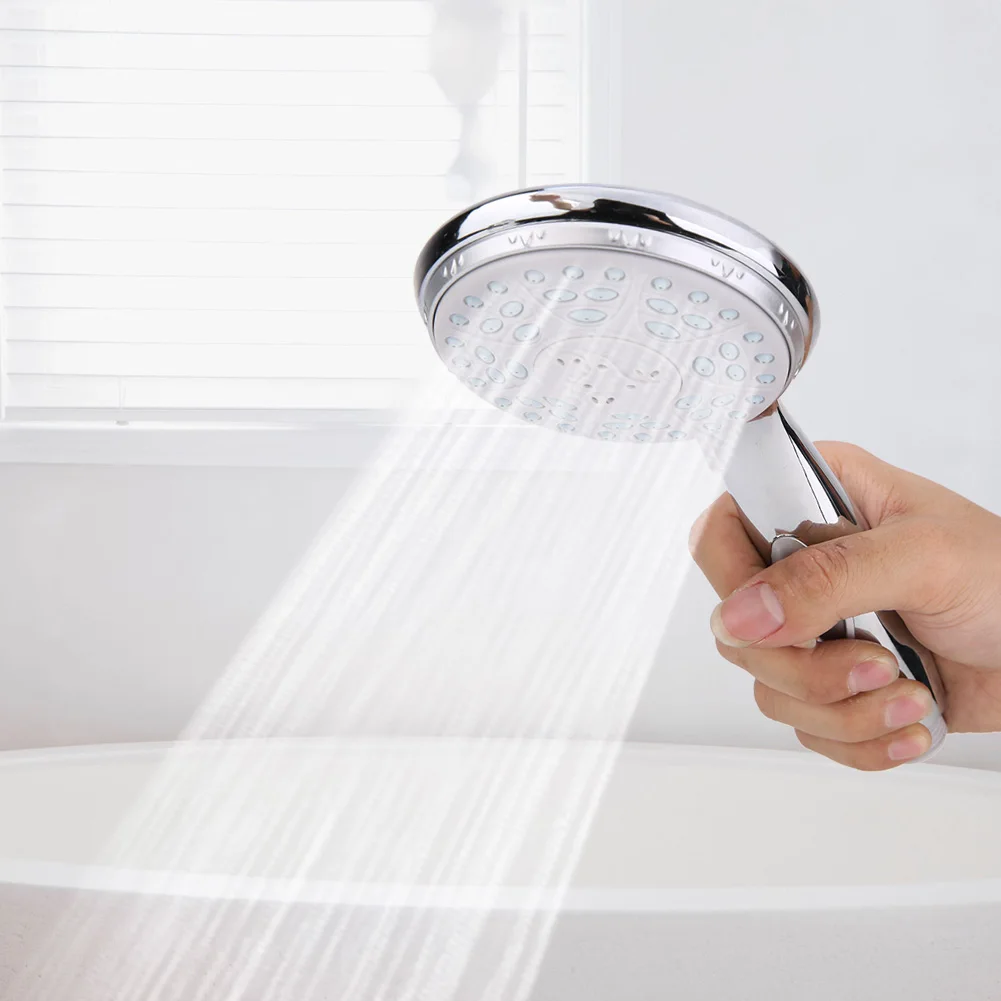 

3PCS Portable Handheld Washable Shower Head with Powerful Shower Spray Head Bathroom Spa