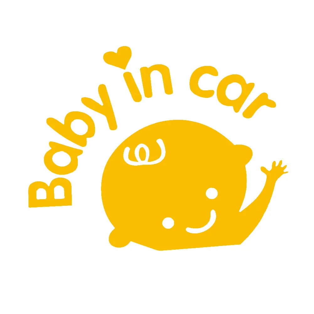 Детские наклейки на окна автомобиля светоотражающие декоративные аксессуары