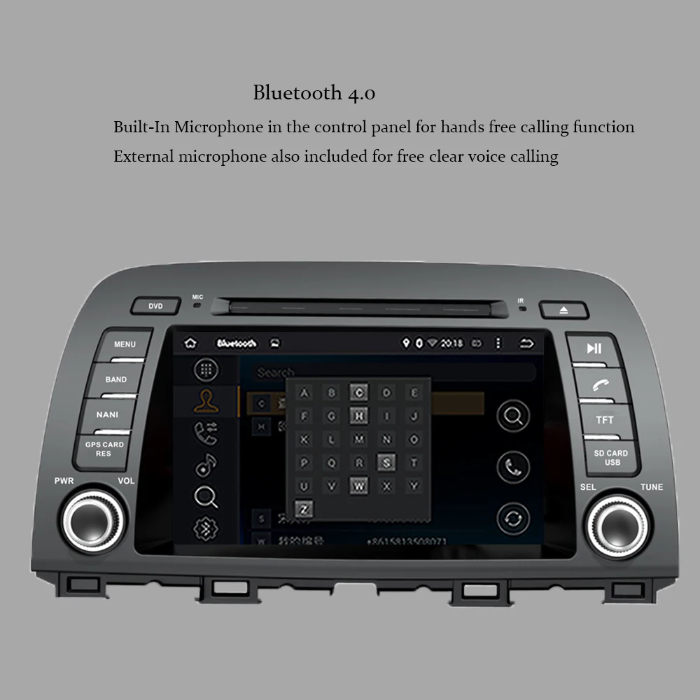Автомобильная магнитола 8 дюймов Android 10 0 4 + 64 ГБ Bluetooth Wi-Fi | Автомобили и мотоциклы