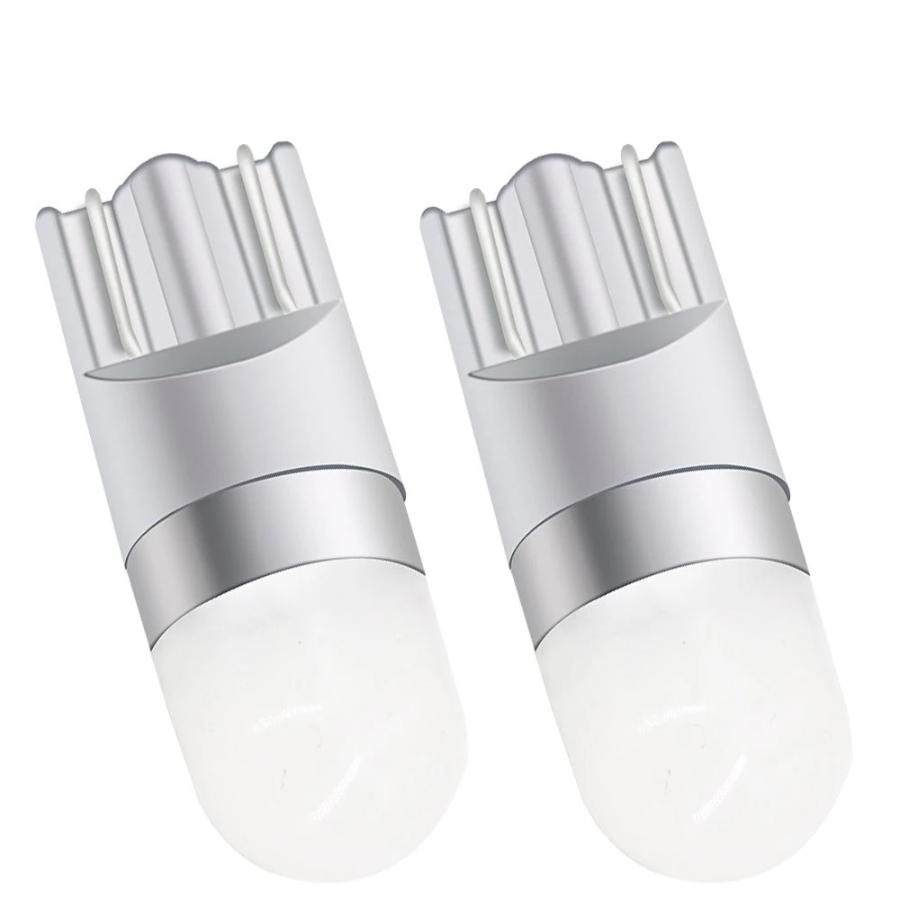 50 шт./лот 3030 SMD T10 W5W светодиодные лампы для зазора автомобиля лампа чтения купол