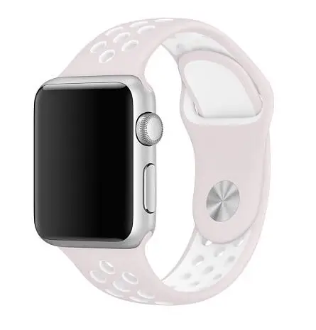 Для iwatch 5 силиконовый ремешок для apple watch полоса 42 мм 44 резиновый браслет wrisband 38 40