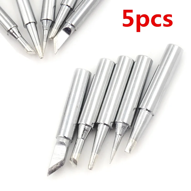

Hot 5pcs Electric Soldering Irons P36 Soldering Station Conical Bevel 60W Solder Iron Tip
