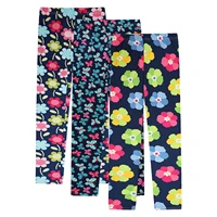 3pcs girls leggings casual tights children stretchy slim pants princess trousers kids summer clothing students outdoor bottoms