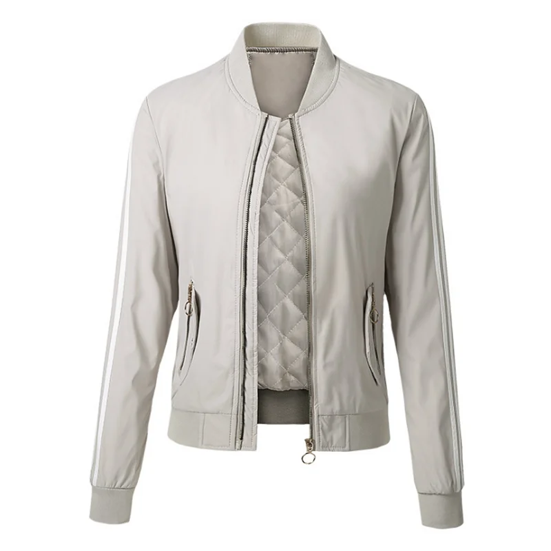 

2021 New Autumn Winter Women's Jacket Baseball Jacket Femme Veste Winter Clothes Women Cotton Padded Warm Coat Women Outwear