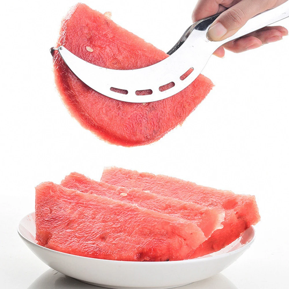 Ломтерезка для арбуза из нержавеющей стали разделитель артефакт|cutting watermelon|watermelon