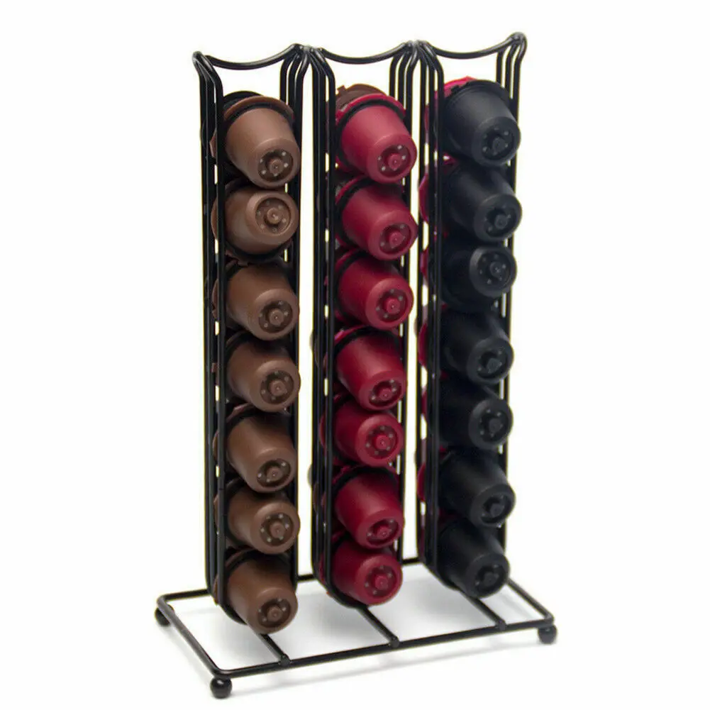 42pcs Black 24/36/40/42 вращающийся капсула Кофе капсула большой K-cup Дисплей стойки Pod держатель для combinacapsule - Цвет: 42pcs Black