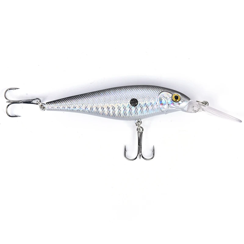 

1PC Hard Bait Minnow Streak Fishing Lures Bass Fresh Water Hook Diving Perch Wobbler Fish Lure 11cm 10.5g