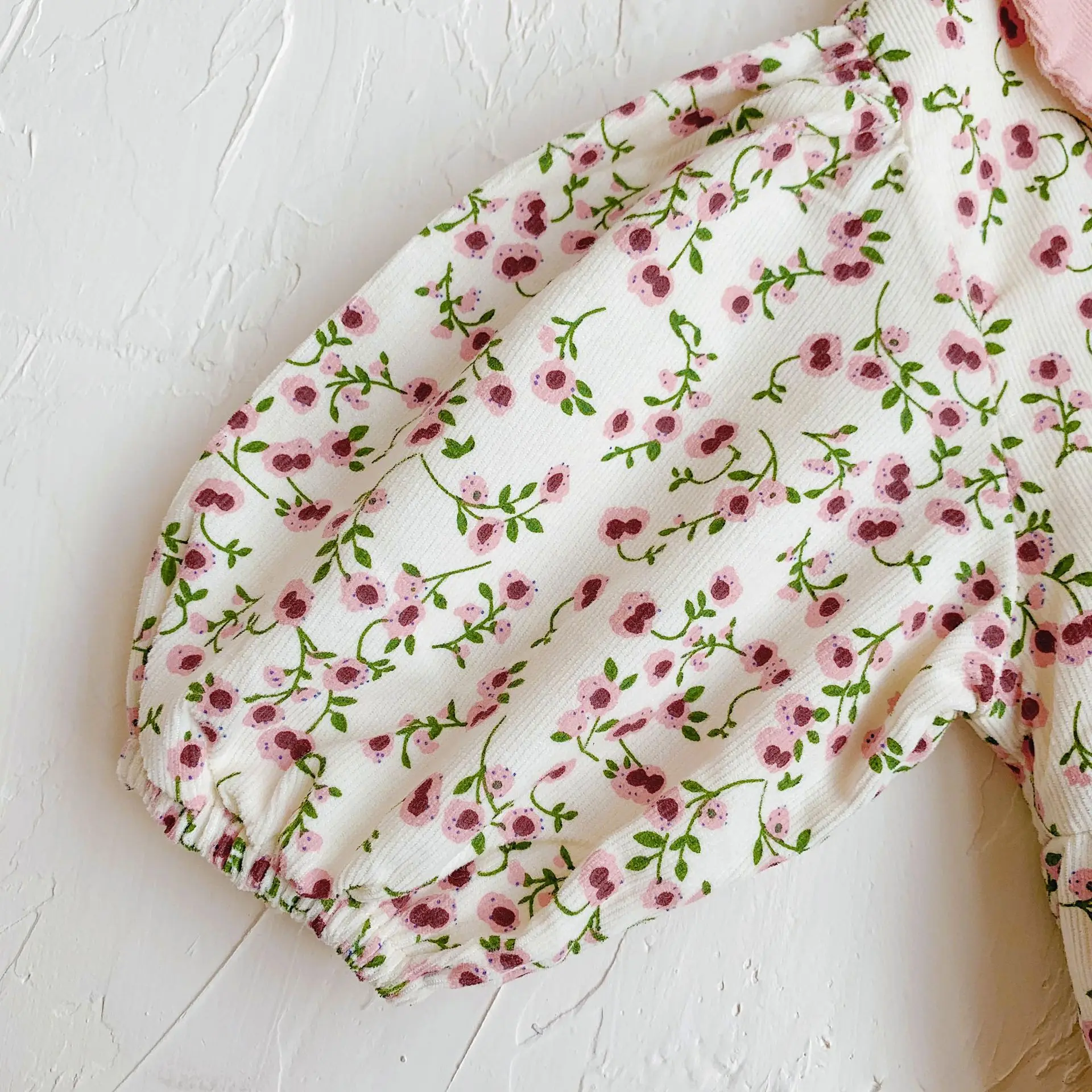 WLG Комбинезон для маленьких девочек Одежда новорожденных Осенний комбинезон с