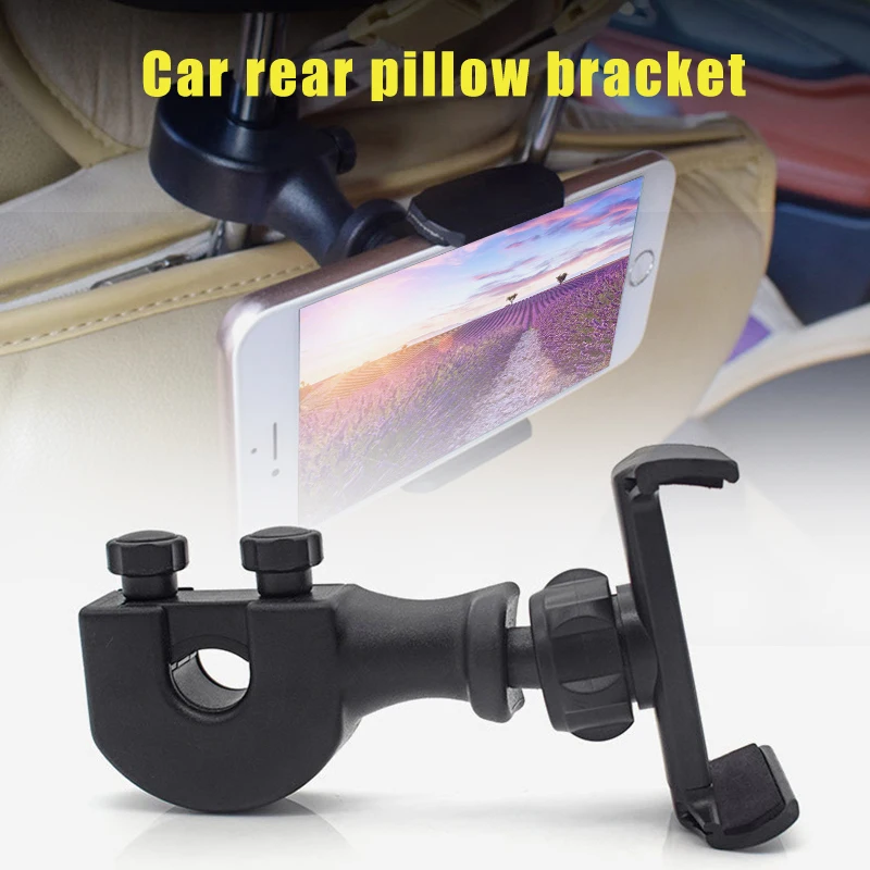 Автомобильный держатель для телефона на подголовник с поворотным углом 360