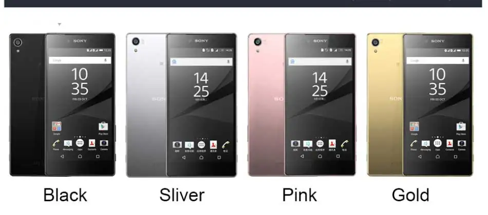 Мобильный телефон sony Xperia Z5 Premium E6853 3 ГБ 32 ГБ 4G LTE NFC 2160x3840 5,5 дюйма Snapdragon 3430 мАч телефон