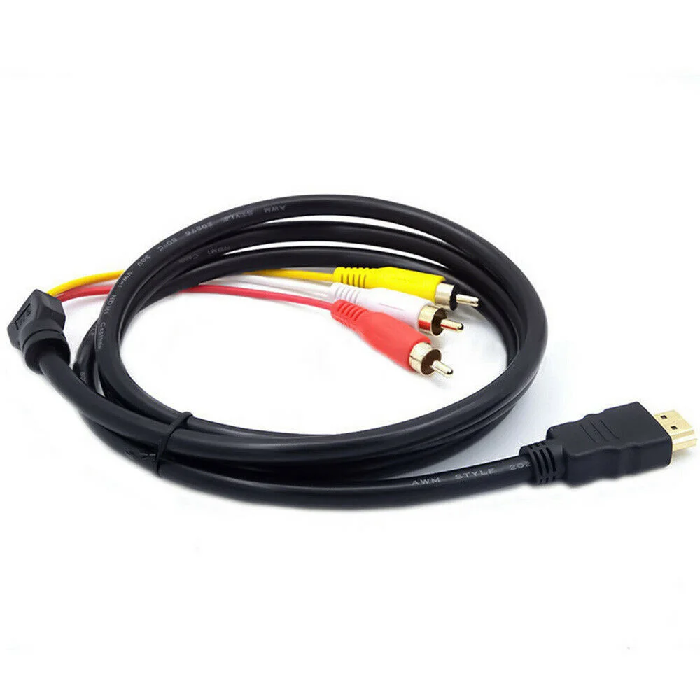 

SCART European Plug to S Terminal Plus Video Left Right Channel Adapter Audio Video Cable Connector Component Cable Accessories