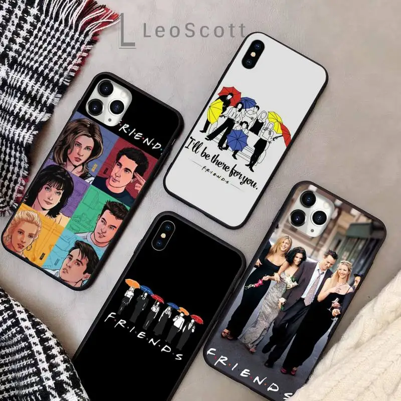 

American TV show Friends Phone Case for iPhone 11 12 pro XS MAX 8 7 6 6S Plus X 5S SE 2020 XR Soft silicone cover shell