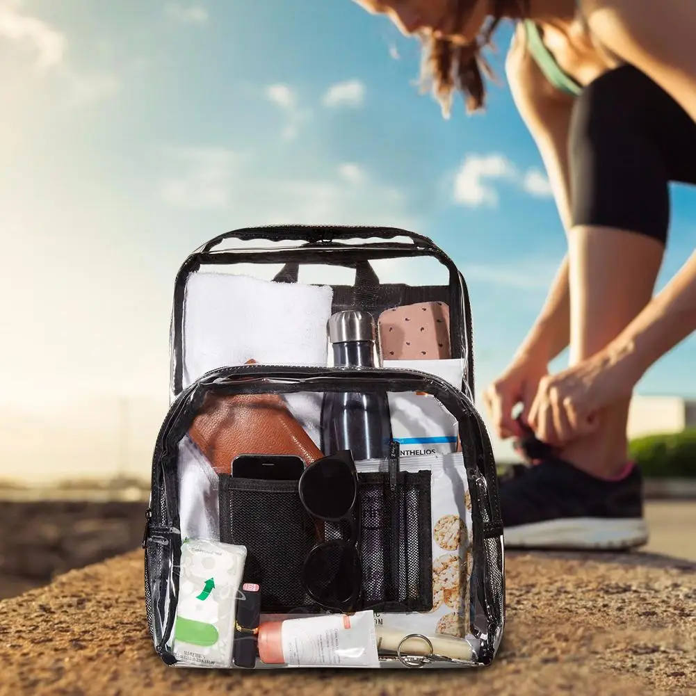 

2020 Hot Sale School Backpack Transparent Backpacks Travel Bag Storage Bag Ultralight Large Capacity Waterproof Fashion Teenage