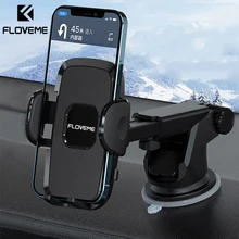 FLOVEME Sucker Car Phone Holder For Phone Dashboard Windshield Mobile Phone Holder in Car GPS Mount Support For iPhone Xiaomi