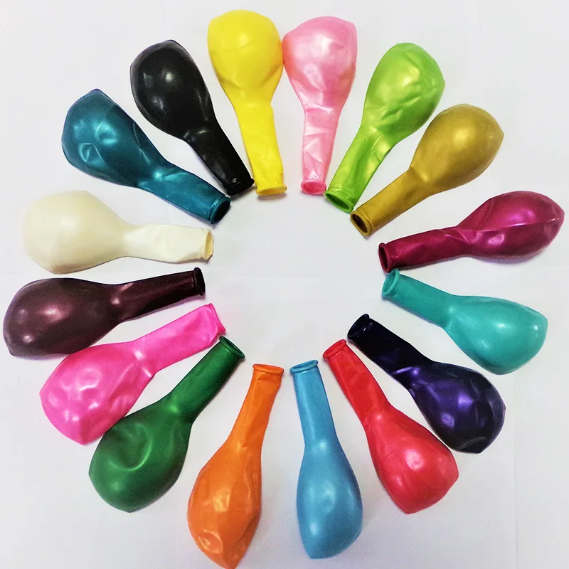 Жемчужные шары 30 шт./лот металлические фиолетовые красные зеленые серебряные