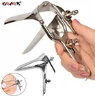 Расширитель влагалища из нержавеющей стали для взрослых, вагинальный расширитель, кольпоскопический расширитель, медицинский, для женской гигиены, интимные игрушки для женщин, 18