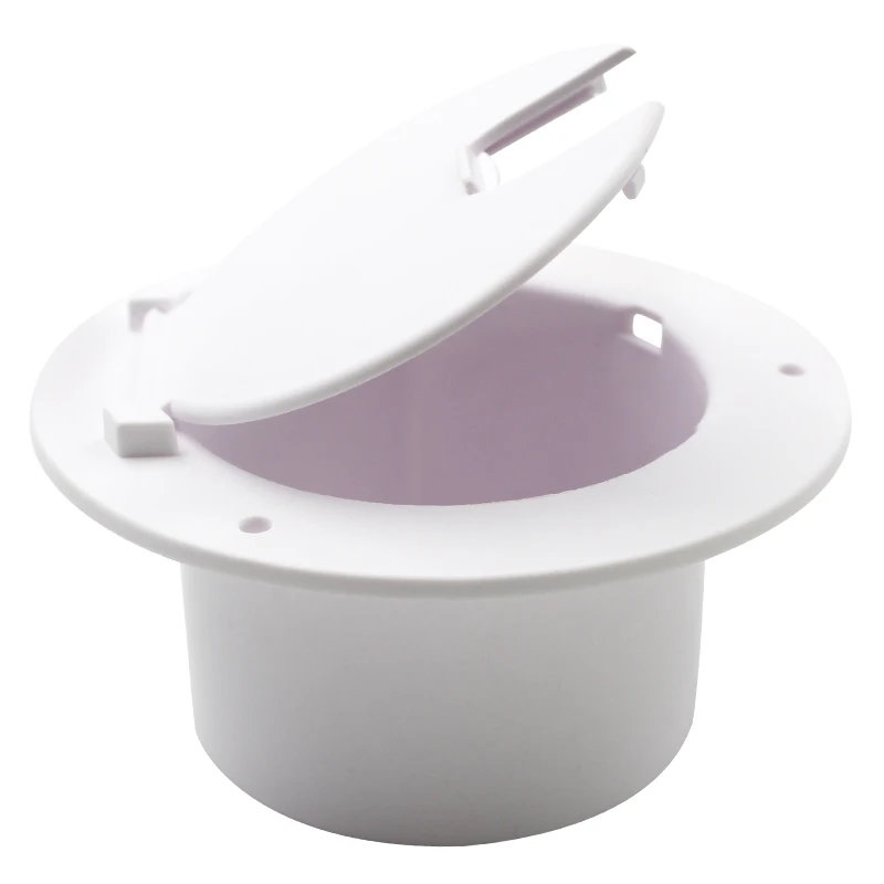 Пластиковый лючок круглый провод отсек Крышка RV проволочный замок