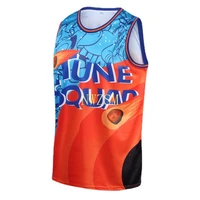 3 style costume space jam james 6 movie tune squad basketball jersey set sports air sleeve shirt singlet uniform