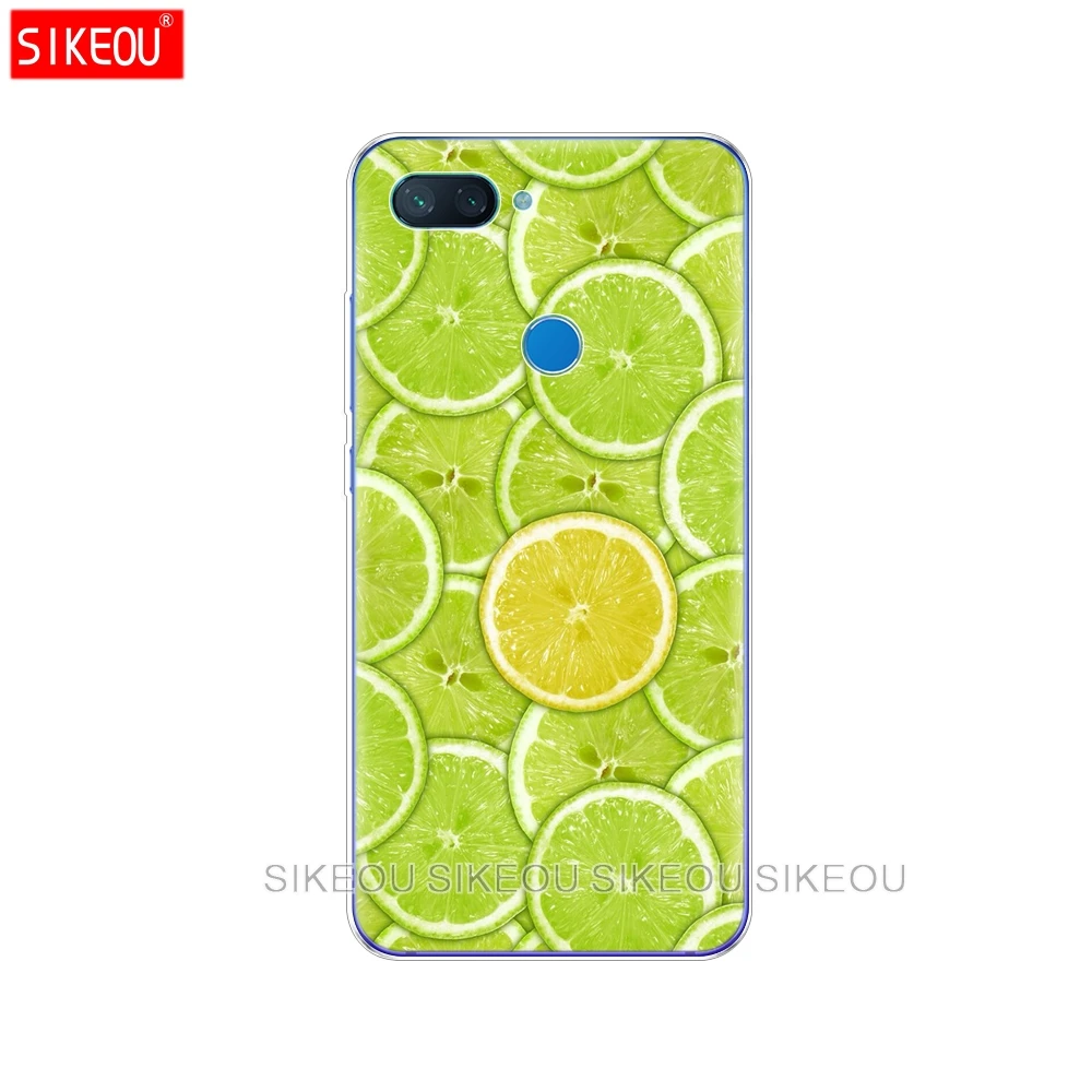 Силиконовый чехол для Xiaomi mi 8 LITE чехлы 6 26 дюйма прозрачный мягкий из ТПУ Для lite