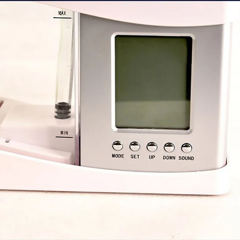 Аквариумный мини аквариум со светильник кой ЖК экран и часы аквариумное