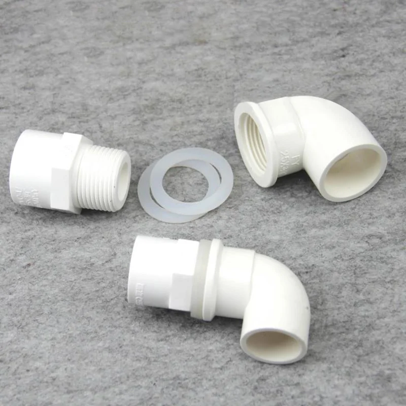 Сверхмощный аквариум локоть переборка соединитель 20 25 32 мм ПВХ 90 градусов трубы