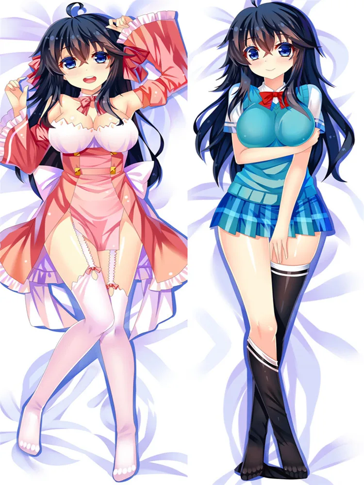 2018 August Anime Netoge no Yome wa Onnanoko ja Nai to Omotta Tamaki Ako Dakimakura Чехол для подушки тела чехол