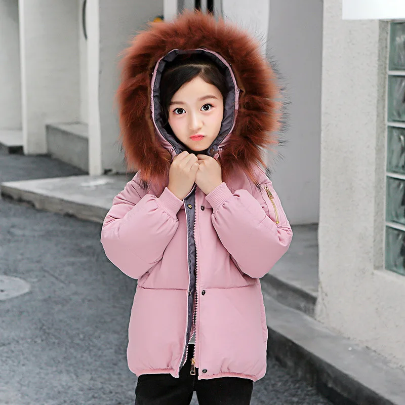 Детская одежда из хлопка детская зимняя куртка Одежда для маленьких девочек roupa