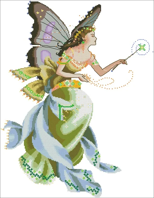 Наборы для вышивки крестиком 5 19 подлинный продукт из Египта длинный штапельный