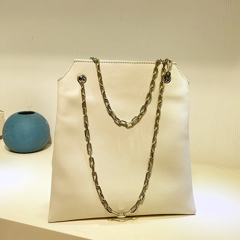 Мини-2020 Женская нишевая кожаная модная сумочка для подмышек элегантная простая