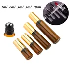 50 шт.лот 1 мл 2 мл 3 мл 5 мл 10 мл рулон на стеклянной бутылке флакон из янтарного стекла для эфирного масла тонкие стеклянные флаконы пробная бутылка для образцов