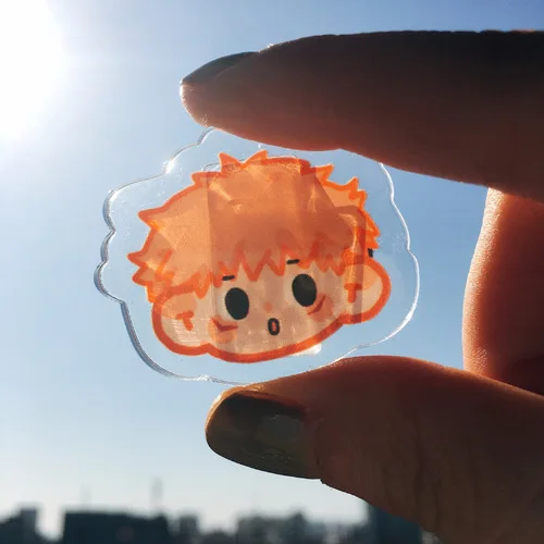 

Anime Jujutsu Kaisen Itadori Yuji Ryomen Sukuna Acrylic Clip Decorations Q Version Cute Cartoon Accessories Cosplay Xmas Gifts