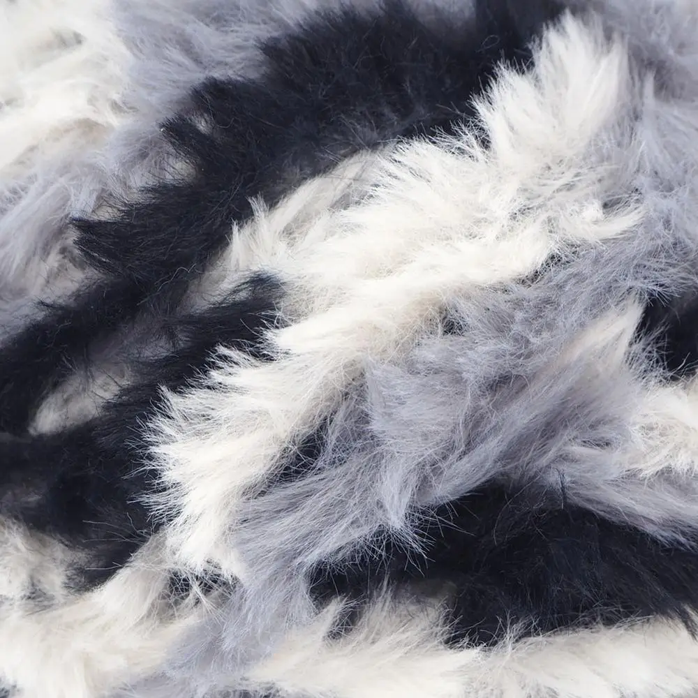 NICEEC 2 мотка супер мягкая меховая пряжа толстая пушистая из искусственного меха