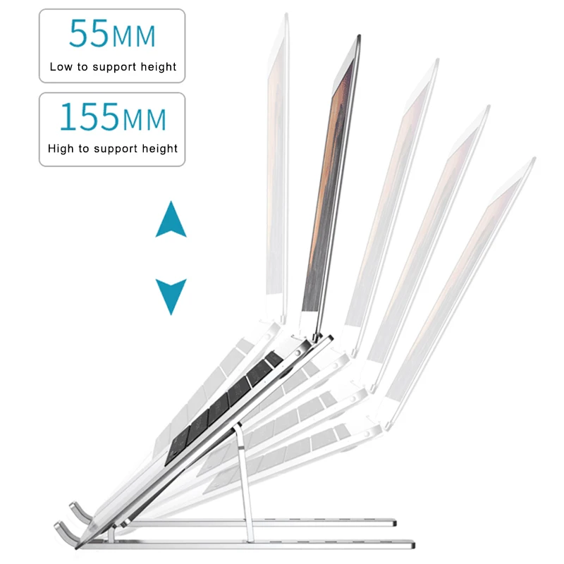 Новинка 2019 регулируемая складная подставка для ноутбука из алюминиевого сплава