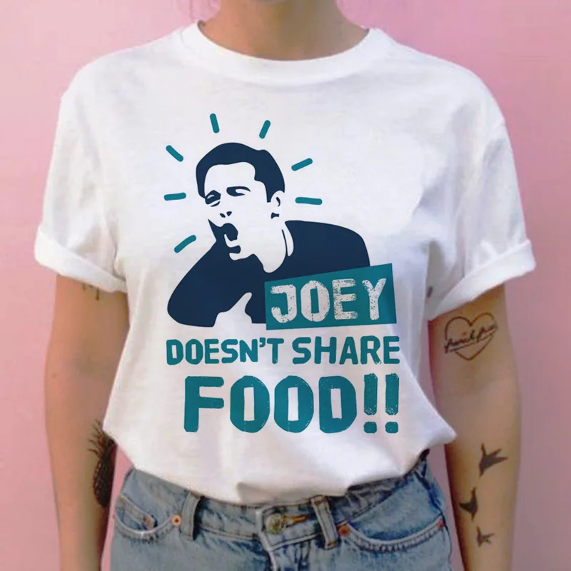 friend tv show women t shirt harajuku cartoon grunge streetwear tshirt summer femme clothes t-shirt Printing tops shirts