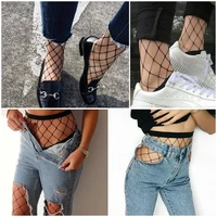 party hollow out sexy pantyhose female mesh black women tights stocking slim fishnet stockings club party hosiery tt016 2